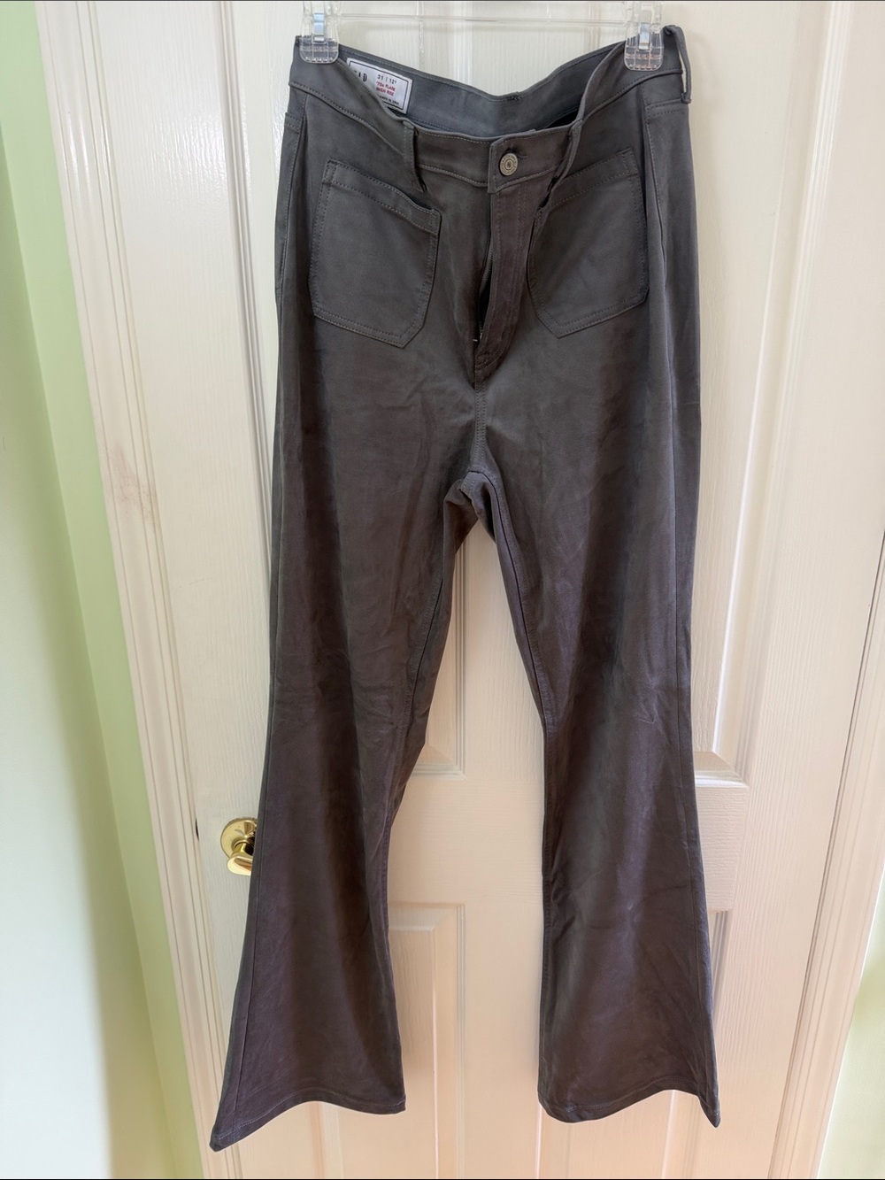 GAP Women's Boot Cut Pants in Charcoal Gray